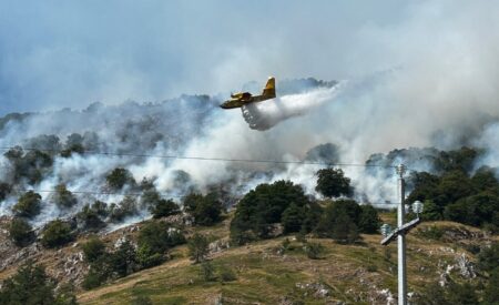Emergenza incendi: in Abruzzo bruciati oltre 2.500 ettari