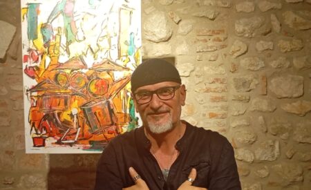 Brugnoli porta il Neuroimpressionismo a L’Aquila tra segno, colore e memoria