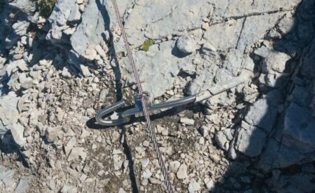 La via ferrata dei Ginepri sul Gran Sasso ha bisogno di manutenzione