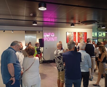 Inaugurazione Terminal bus Lorenzo Natali