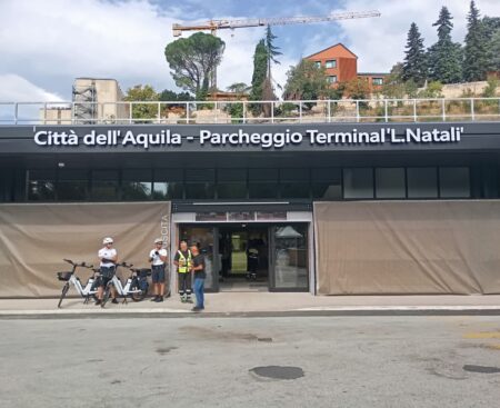 Inaugurazione Terminal bus Lorenzo Natali