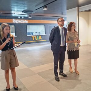 Inaugurazione Terminal bus Lorenzo Natali