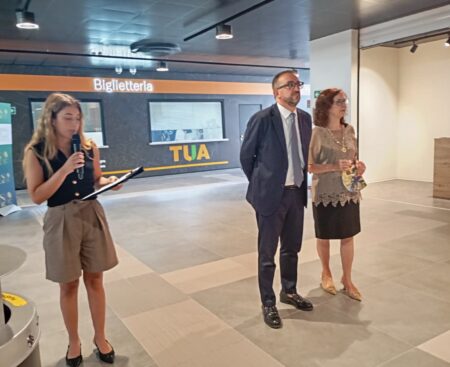 Inaugurazione Terminal bus Lorenzo Natali