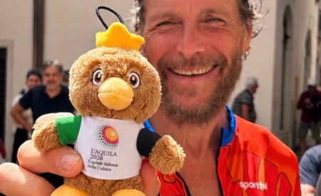 Visita al Sal Filippo per Jovanotti, a L’Aquila con il suo “Jovagiro”