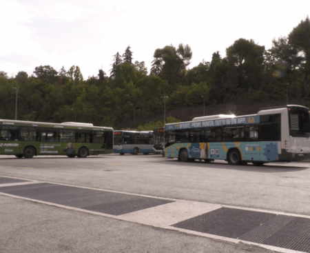 Inaugurazione Terminal bus Lorenzo Natali