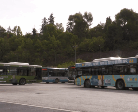 Inaugurazione Terminal bus Lorenzo Natali