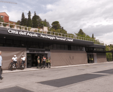 Inaugurazione Terminal bus Lorenzo Natali