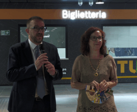 Inaugurazione Terminal bus Lorenzo Natali