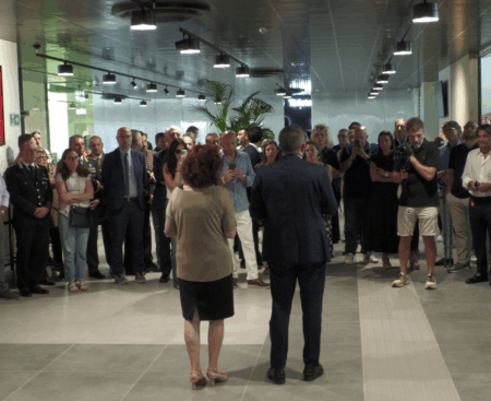 Inaugurazione Terminal bus Lorenzo Natali