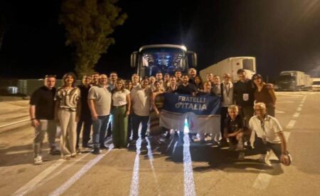Fdi: «Dall’Aquila a Bari pullman strapieno per Giorgia Meloni»