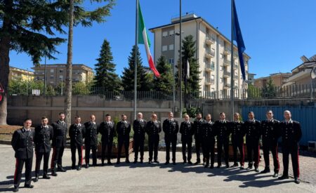 Comando provinciale carabinieri L’Aquila: arrivo di 17 nuovi ispettori