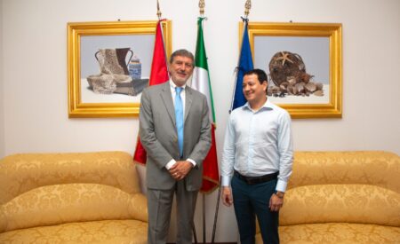 Unesco: Marsilio incontra Fernando Andres Rojas  a palazzo Silone