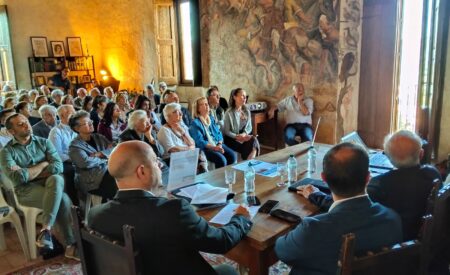 A Paganica una retrospettiva dei lavori post sisma su Palazzo De Rubeis
