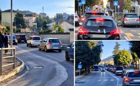 Torrione: traffico impazzito e code nell’orario di ingresso delle scuole