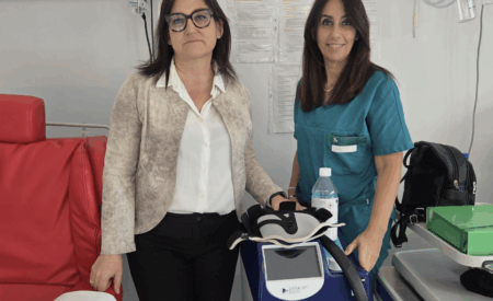 Oncologia: donati caschetti refrigeranti per il cuoio capelluto al San Salvatore