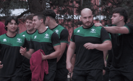 Le squadre neroverdi de LA Rugby L’Aquila si presentano alla città