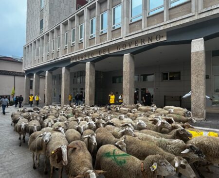 L’Aquila: il villaggio di Coldiretti a piazza Duomo