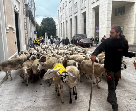 L’Aquila: il villaggio di Coldiretti a piazza Duomo