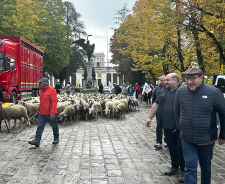 L’Aquila: il villaggio di Coldiretti a piazza Duomo