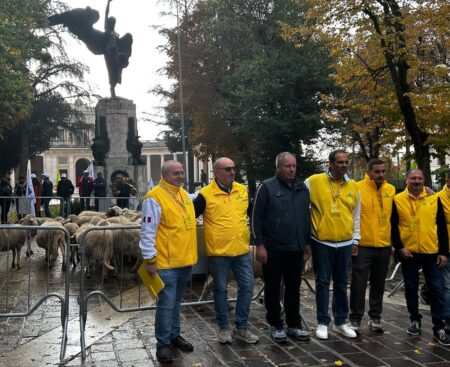 L’Aquila: il villaggio di Coldiretti a piazza Duomo