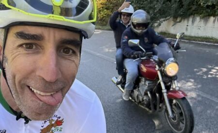 Nuovo record del campione Bianchetti: la dedica a L’Aquila per la vita