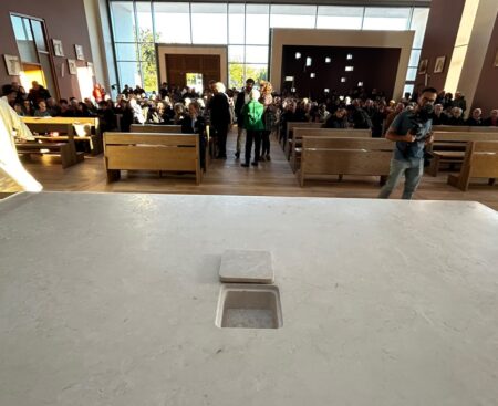 L’Aquila: inaugurazione chiesa di Cansatessa