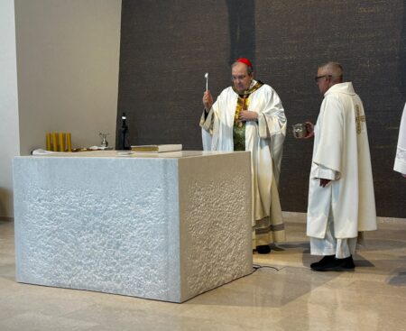 L’Aquila: inaugurazione chiesa di Cansatessa