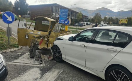 Grave incidente sulla strada Amiternina, un 60enne in rianimazione